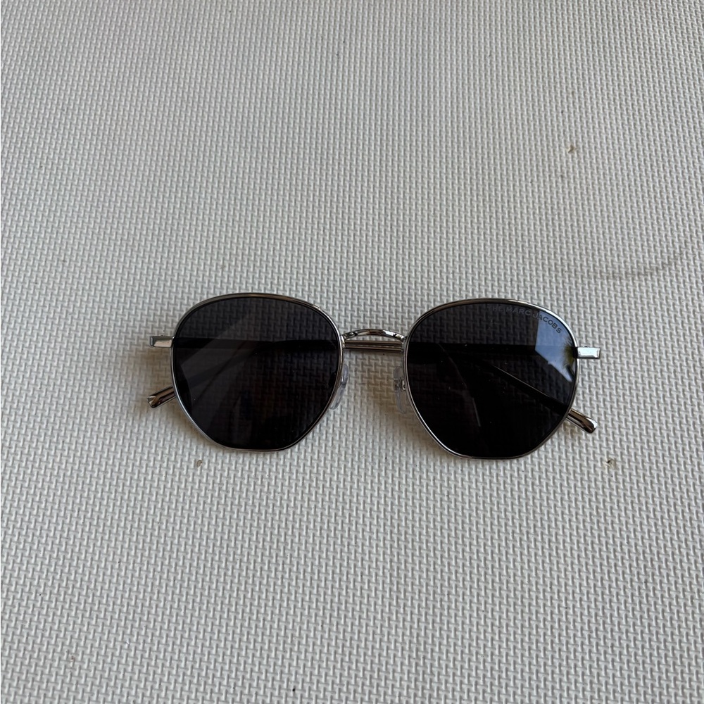 Marc Jacobs Black and Silver Sunglasses